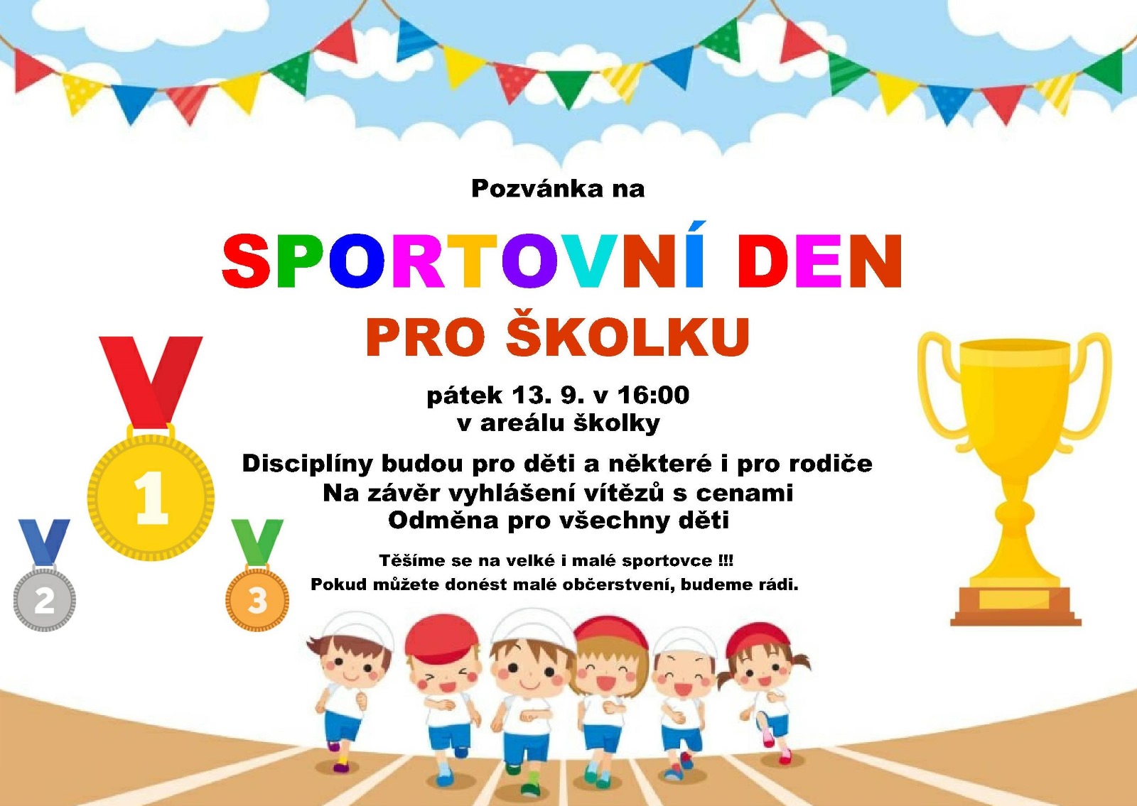 Sportovní den pro školku